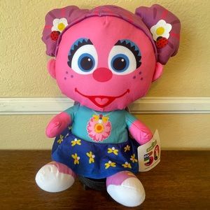 Sesame Street Abby Cadabby Fairy Plush-50 years and counting edition